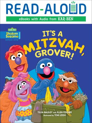cover image of It's a Mitzvah, Grover!